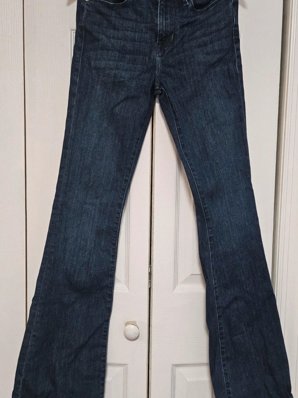 Frame Denim Dark Blue Flare Jeans